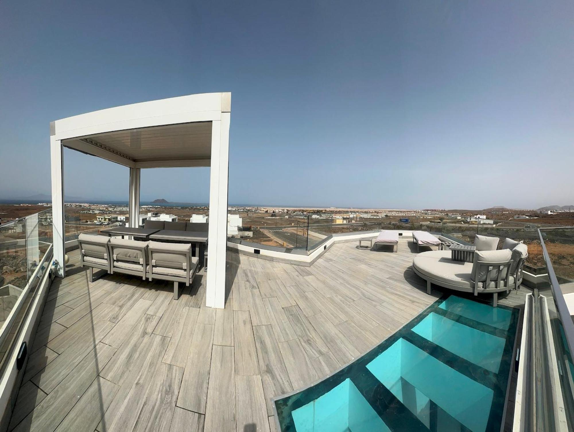 Villa Poseidon Corralejo With Private Heated Pool, Sauna And Stunning Volcano Views By Amazzzing Travel מראה חיצוני תמונה